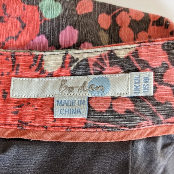 Boden Dandelion Print Pencil Skirt Size 8 Long - Picture 7 of 7